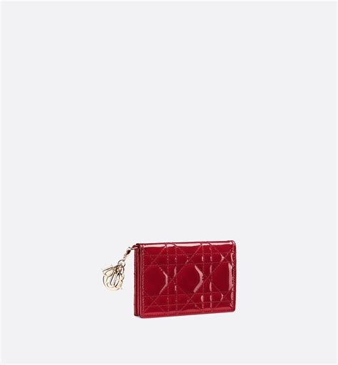 dior lady dior flap card holder|Dior caro detachable card holder.